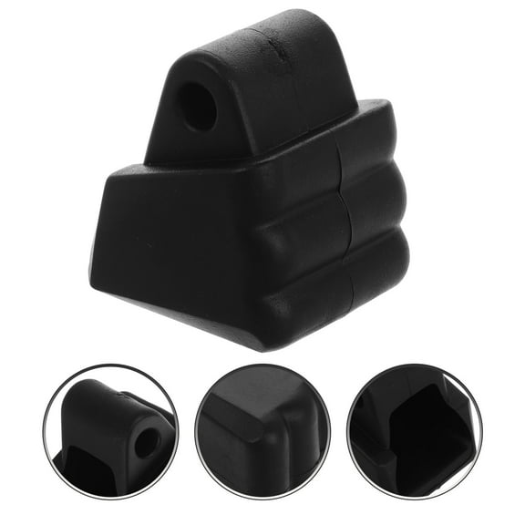 WEUVEB Brake Pads 1Set For Roller Skates Black PVC Inline Skate Braking Parts