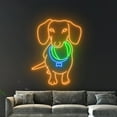 thumbnail image 5 of Handmadetneonsign Tennis Ball Dachshund Neon Sign, Dachshund Tennis Led Sign, Tennis Ball Fan Club, 5 of 5