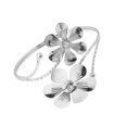thumbnail image 1 of Brazalete de brazo Hugo decorativo Abierto retro, material metálico, Tamaño 9,3 cm x 8 cm, 1 of 8