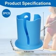 thumbnail image 2 of 2pcs Paddle Board Cup Holder, Universal Kayak Drink Holder Multifunctional Anti-Toppling Bottle Cup Holder Surfboard Cup, 2 of 7