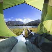Coleman Sundome 6-Person Dome Tent, Green, 72 Center Height, Overall dimensions: 120'' H x 120'' W