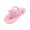Pink, variant on Dentals Cotton Rope Dog Toy Slipper Handmade for Orals Healths Resistant Multiple Color