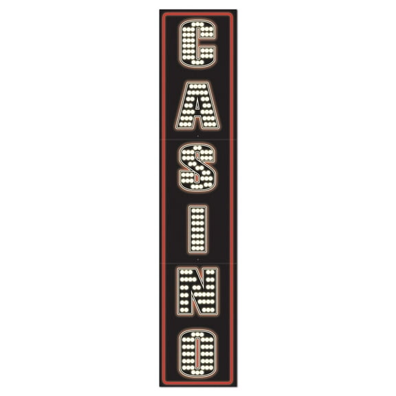 12 Pack Beistle Jointed Casino Pull-Down Party Cutout