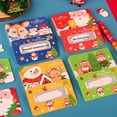 thumbnail image 3 of 100set, Christmas Scratch-Off Cards Set with Smooth Finish in English, Cartoon Santa and Christmas Tree Design, Creative DIY Holiday Gift Prize Coupons for Party Activities (100 Double-Sided Printed C, 3 of 6
