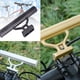 thumbnail image 4 of Naiovety Extensor de manillar de bicicleta de 15cm, aleación de aluminio, MTB, bicicleta de montaña, soporte de luz delantera, lámpara, soporte para Ciclismo dorado Naiovety OD1404-03B, 4 of 6