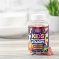 thumbnail image 3 of Multivitamin for Kids, Complete Daily Children's Multi Vitamin Gummies with Vitamin D, B Vitamins, Zinc & More - Energy, Memory Focus & Immune Health Support - Natural Berry Flavor Chew - 120 Gummies, 3 of 9