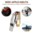 thumbnail image 3 of CATIEBYE 2pcs Tire Air Chuck Air Compressor Fittings Copper Quick Connect Durable Use Vehicles, 3 of 6
