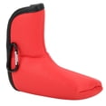 thumbnail image 2 of Black/Red 58g Golf Putter Head Cover, L-Shape Golf Headcover, Slotted Blank for Golf Course Golf Clubs black,red, 2 of 7