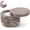 Oceanic, variant on Elborse Marble Salt Cellar with Lid 3 inch Verona Salt Jar with Swivel Lid and Magnetic Lock, Spice Storage Containers for Kitchen Countertop, Sugar Bowl and Salt dish for Table