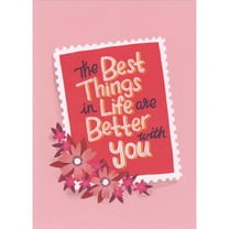 RSVP The Best Things in Life are Better with You Valentine's Day Card for Someone Special