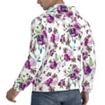 thumbnail image 6 of Honeii Rose Flowers Pattern Mens Hoodies Men's Loose Sleeve Sweatshirt,Pullover Hooded Sweatshirt for Men,Essentials Hoodie-Medium, 6 of 7