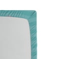 thumbnail image 2 of Ambesonne Saying Fitted Sheet, Be Happy Big Fish, Twin Size, Teal Pink White, 2 of 2