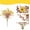 Yellow, variant on YFTDEF Artificial Artificial Flower, Plastic Orange Bloom, 13.78 Inch Floral Stem, Realistic Home Garden Decoration, Perfect for Thanksgiving Halloween Christmas Weddings