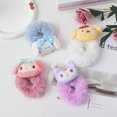 thumbnail image 4 of Sanrio-Diadema de dibujos animados Kuromi My Melody para niña, Pompón, Cinnamoroll, accesorios para el cabello, tocado de felpa, regalo de cumpleaños, 4 of 4