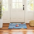 thumbnail image 3 of Yayeee Doormat for Indoor Entrance 32" x 20" Non Slippery Floor Rug, Blue Sailboats, 3 of 8