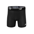 thumbnail image 2 of Calzoncillo bóxer New Balance para hombre, estándar, malla 5, negro S (paquete de 4), 2 of 6