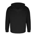 thumbnail image 3 of Mens Half Zip Hoodies Top Casual Solid Long Sleeve Sports Pullover Lightweight Waffle Blouse, 3 of 5