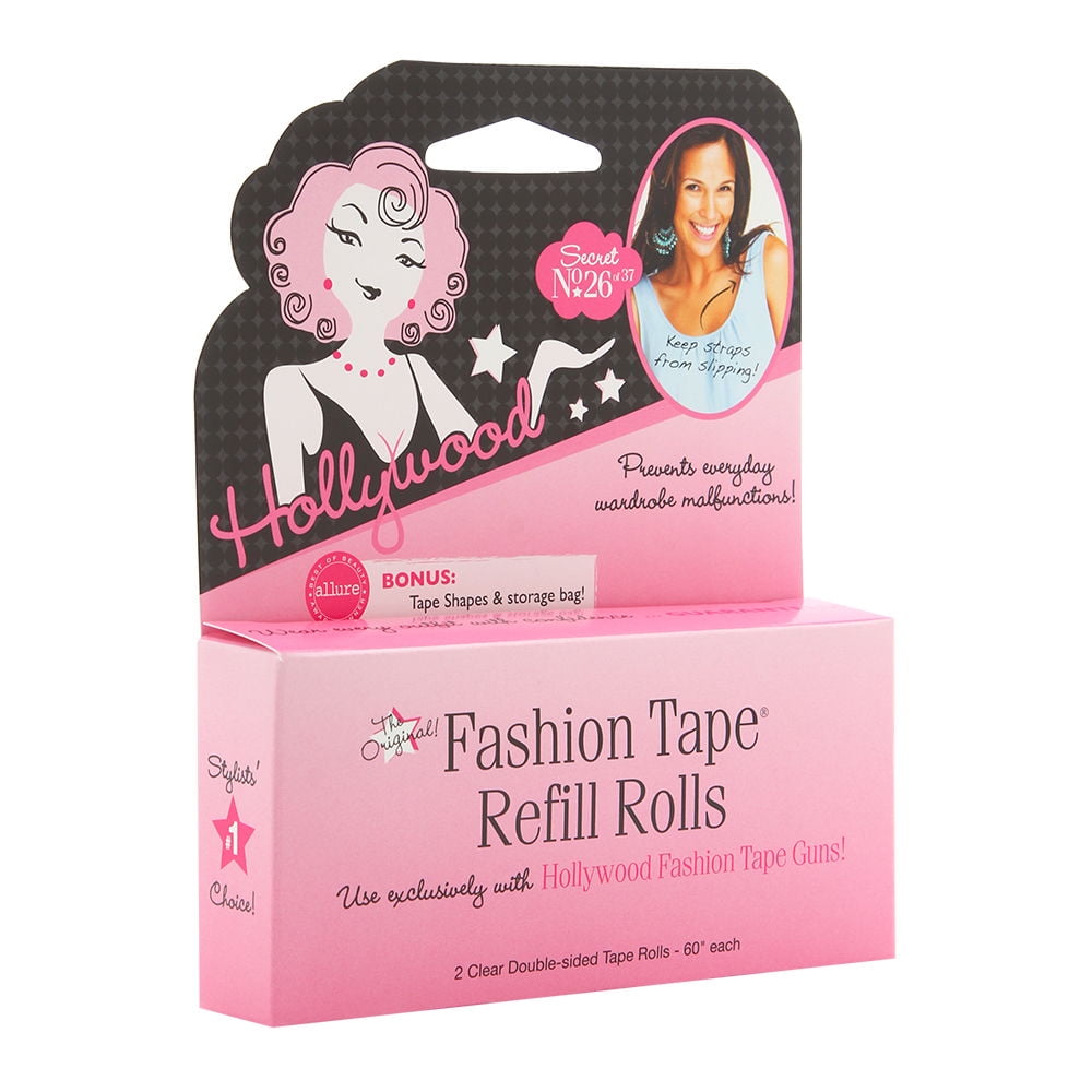 Hollywood Fashion Secrets Fashion Tape Refill Rolls 2 Rolls x 60 in