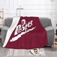thumbnail image 3 of Dr Pepper 90s Maroon Background Flannel Blanket Funny Ultra-Soft Micro Warm Throw Blanket Fleece Blanket Interesting Gift 40"X30", 3 of 9