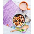 thumbnail image 3 of Purple Easter Kitchen Dish Towels for Drying Dishes Set of 4, Spring Botanical Floral Rabbit Butterfly Waffle Weave Microfiber Hand Tea Bathroom Towels Quick Dry & Absorbent Towel 12x12, 3 of 7