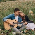 thumbnail image 1 of SOPOTUTU Electric Guitar Strap Hearts PU Anti-stretch Simple Design 1Pcs, 1 of 6
