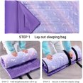 thumbnail image 6 of Glow in The Dark Sleeping Bags for 10~12 Years Old Kids, Soft Kids Nap Mat with Pillow and Blanket for Daycare School, Travel Sleep Bag for Childern Girls Boys Truck Travel Camping, 6 of 6
