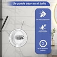 thumbnail image 3 of Ganchos Adhesivos Freetis Transparentes Impermeables y Reutilizables 10PCS, 3 of 6