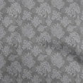 thumbnail image 1 of oneOone Viscose Chiffon Gray Fabric Boho Decorative Leaf Dress Material Fabric Print Fabric By The Yard 42 Inch Wide, 1 of 4