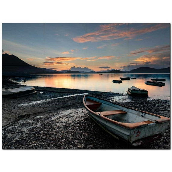 Boat Ship Ceramic Tile Mural Kitchen Backsplash Bathroom Shower 400167-M43