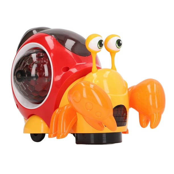 Juguete Para Bebé De Caracol Para Gatear, Juguete De Caracol Para El Tiempo Boca Abajo, Música Animada, Luces 3D Coloridas Para Bebés Y Niños