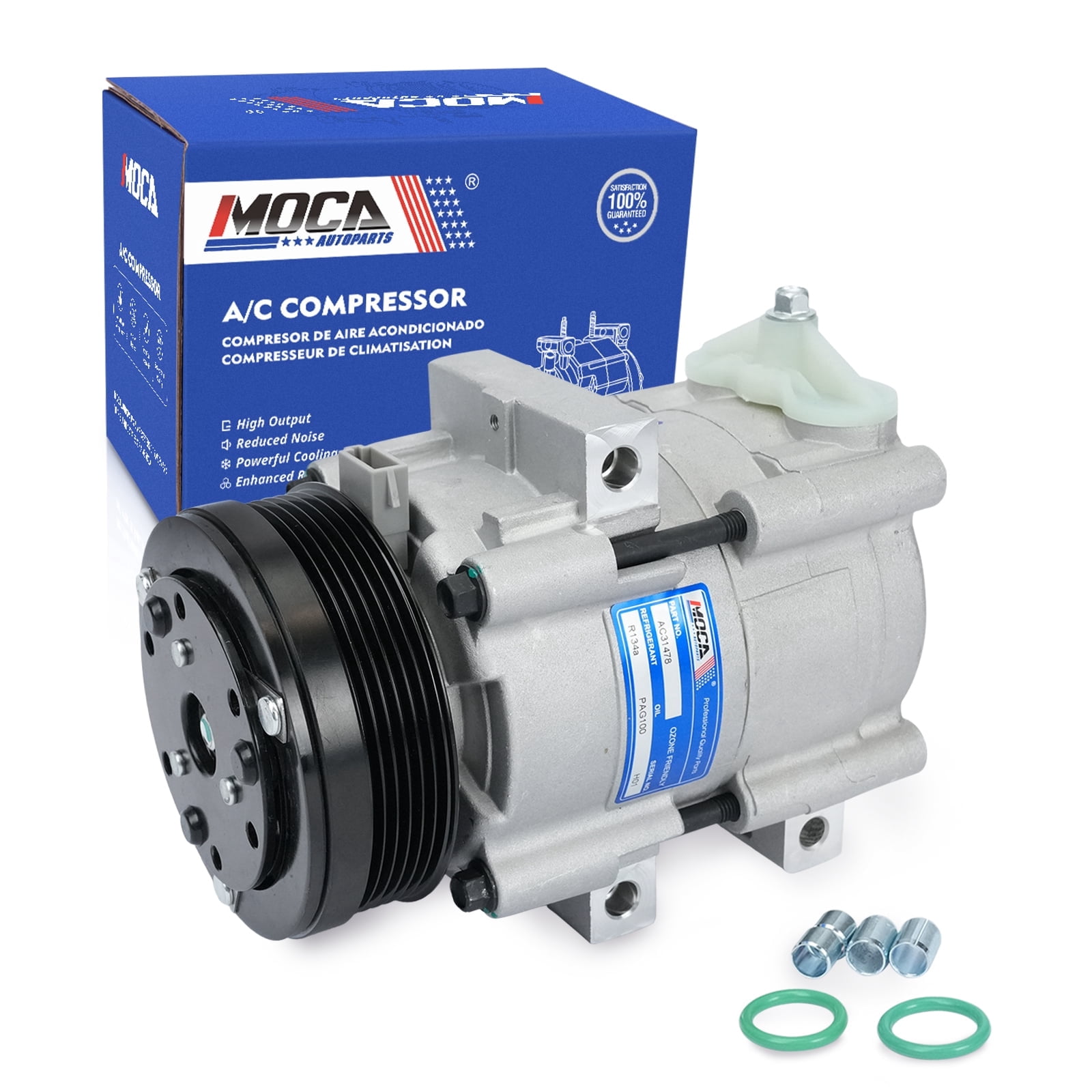 Motorcraft A/C Compressor YCC-395 Fits select: 2008 FORD EXPLORER