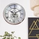 thumbnail image 1 of Reloj de metal BLESIY estilo retro con números para reloj de pared de cocina Plata, 1 of 8