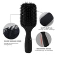 thumbnail image 2 of 4Pcs Paddle Hair Brushes, Detangler Comb and Brush for Curly Hair, Styling Hairbrush Wide Tooth Comb Hair Care for Wet Dry Long Thick Thin Curly Natural Hair(Black), 2 of 5