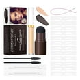thumbnail image 5 of Bilqis Eyebrow Powder Concealer Set Contains 1 Concealer2.5ml 1 Eyebrow Powder 2 Eyebrow Brush 1 Elastic Rope 2 Cleaning Cotton Swab 12 Eyebrow Templates Of Shapes, 5 of 9