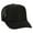 Black, variant on Wholesale 12x Polyester Foam Front 5 Panel High Crown Mesh Back Hat Black