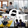 thumbnail image 5 of Fundas para sillas plegables con asiento dividido (4 unidades) para fiestas, bodas y hogar., 5 of 5