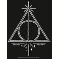thumbnail image 2 of Men's Harry Potter Deathly Hallows Symbol  Long Sleeve Shirt Black Medium, 2 of 4