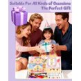 thumbnail image 7 of Magnetic Puzzle Face Dress Up,Contains 6 Pattern Cards, 8 Water-Based Pens And A Drawing Board, Allowing You To Create As Much As You Like Reusable Double-Sided Educational Toy, 7 of 7