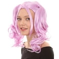 thumbnail image 2 of HPO| Adult Women's Dolly Pigtail Wigs Collection | Party Event Ready Cosplay Halloween Wigs | Premium Breathable Capless Cap, 2 of 200