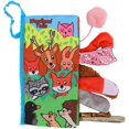 thumbnail image 1 of Soft Cloth Senses 3D Tail Ripstop Book Animal Tail Cloth Toys (Forest), 1 of 5