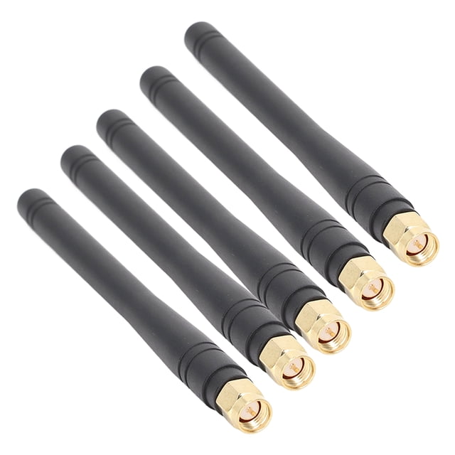 Antena Omnidireccional, Equipo de Transmisión de Señal Resistente Al Desgate Antenas Canal del Canno Independo 3DBI 5 PCS SMA Masculino Para Monitoreo de Energía