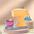 thumbnail image 3 of Kitchen Pretend Set Interactive Ice Cream Maker Toy Set Play Dough Tools for Kid, 3 of 10