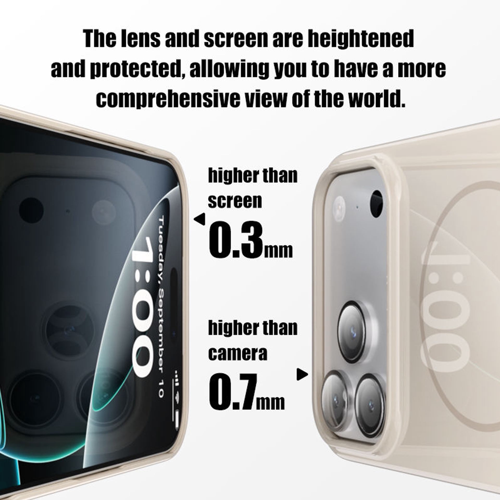 Clean Touch Silicone Case with MagSafe for iPhone 17 Pro - Cream