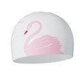 thumbnail image 2 of Gorro de Natación de Silicona Gorra de Baño Elástica Sombrero para Nadar Impermeable Y Gorro de Ducha con Protección de Oídos para Hombres Mujeres Y Cisne, 2 of 8