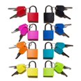 thumbnail image 2 of Paquete de 16 candados pequeños con llave para equipaje, gimnasio, taquilla, mini candado colorido para exteriores, escuela, hogar, 2 of 7