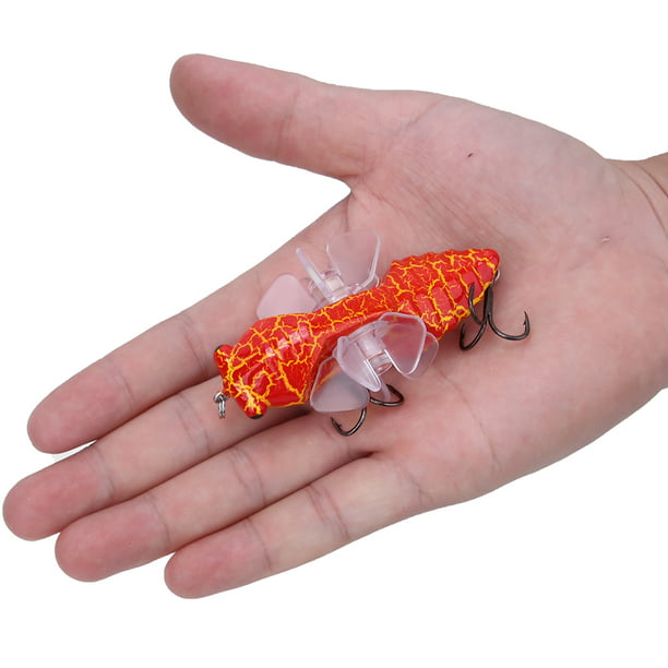 ABS Plastic Hard Fish Lure, With Treble Hook Artificial Lure, Fish