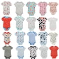 thumbnail image 3 of Body de bebé para recién nacidos, Pelele de verano para niña y niño de 0 a 12 meses, ropa suave y ajustada, 1 a 2 piezas, 3 of 4