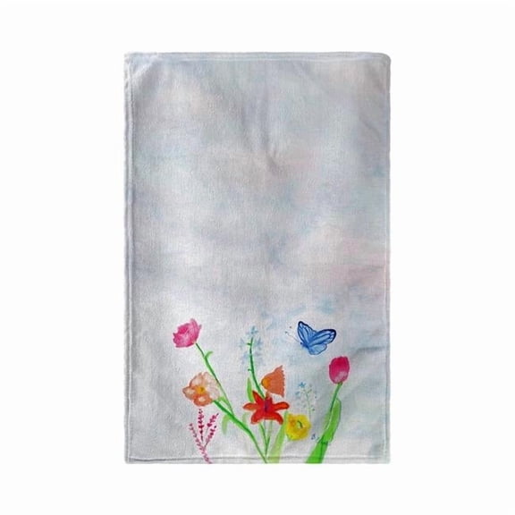 Betsy Drake KT1102 Pastel Gardens Kitchen Towel