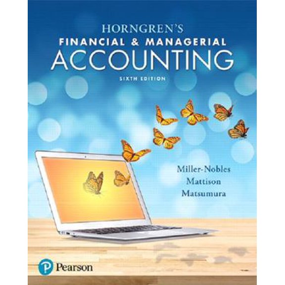 Pre-Owned Horngren's Financial & Managerial Accounting (Paperback) 0134486838 9780134486833