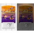 thumbnail image 2 of Caroline's Treasures BB7462CNL Halloween Little Witch Party Ceramic Night Light, 6x4x3", multicolor, 2 of 2